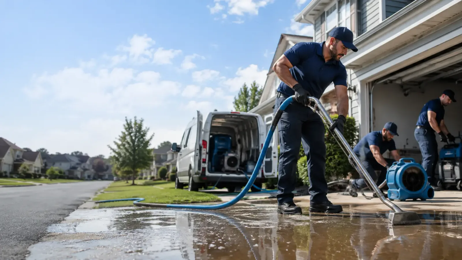 Flood Damage Restoration in Pillow, PA